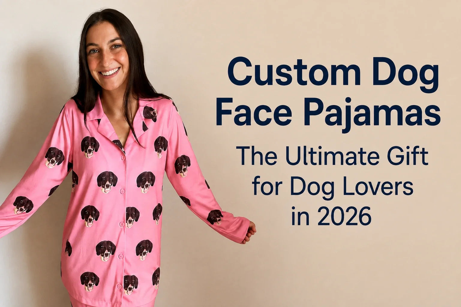 Custom Dog Face Pajamas – The Ultimate Gift for Dog Lovers in 2026